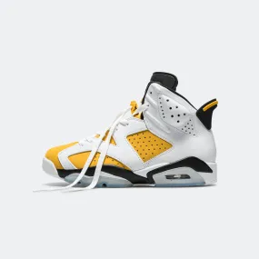 Air Jordan 6 Retro White Yellow Ochre Black - Shop Now