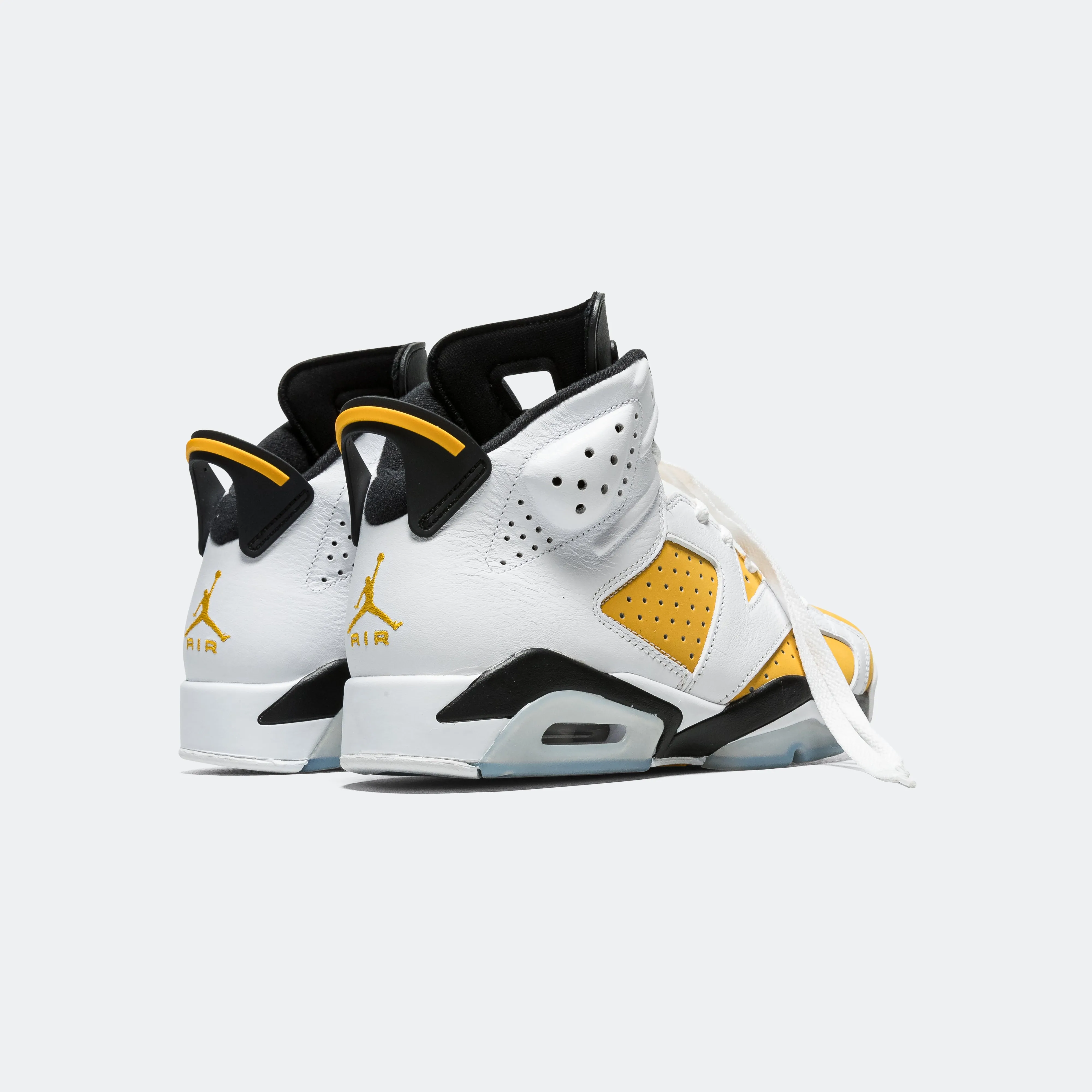 Air Jordan 6 Retro White Yellow Ochre Black - Shop Now