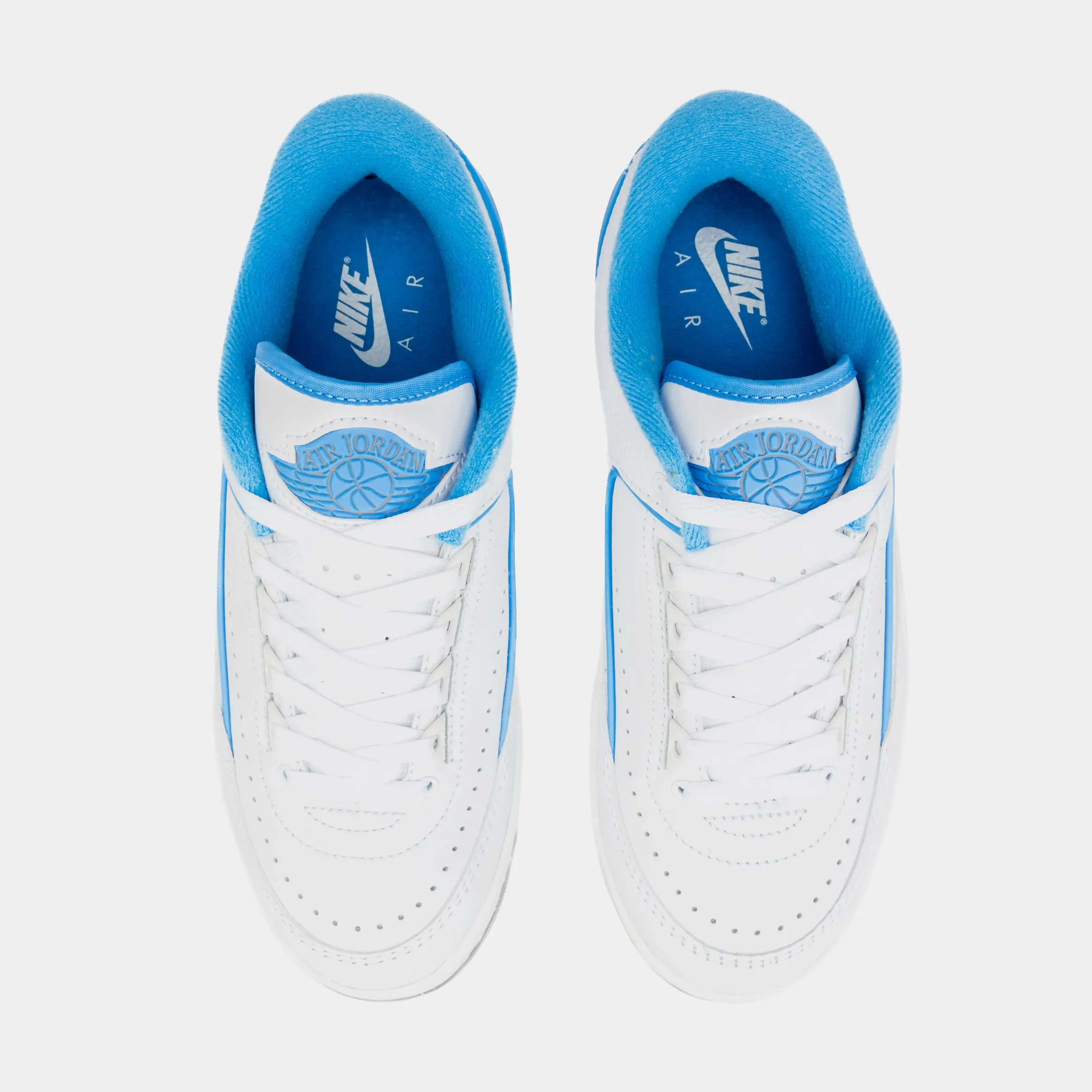 Air Jordans 2 Low University Blue White/Blue Shoes for Kids - Free Shipping