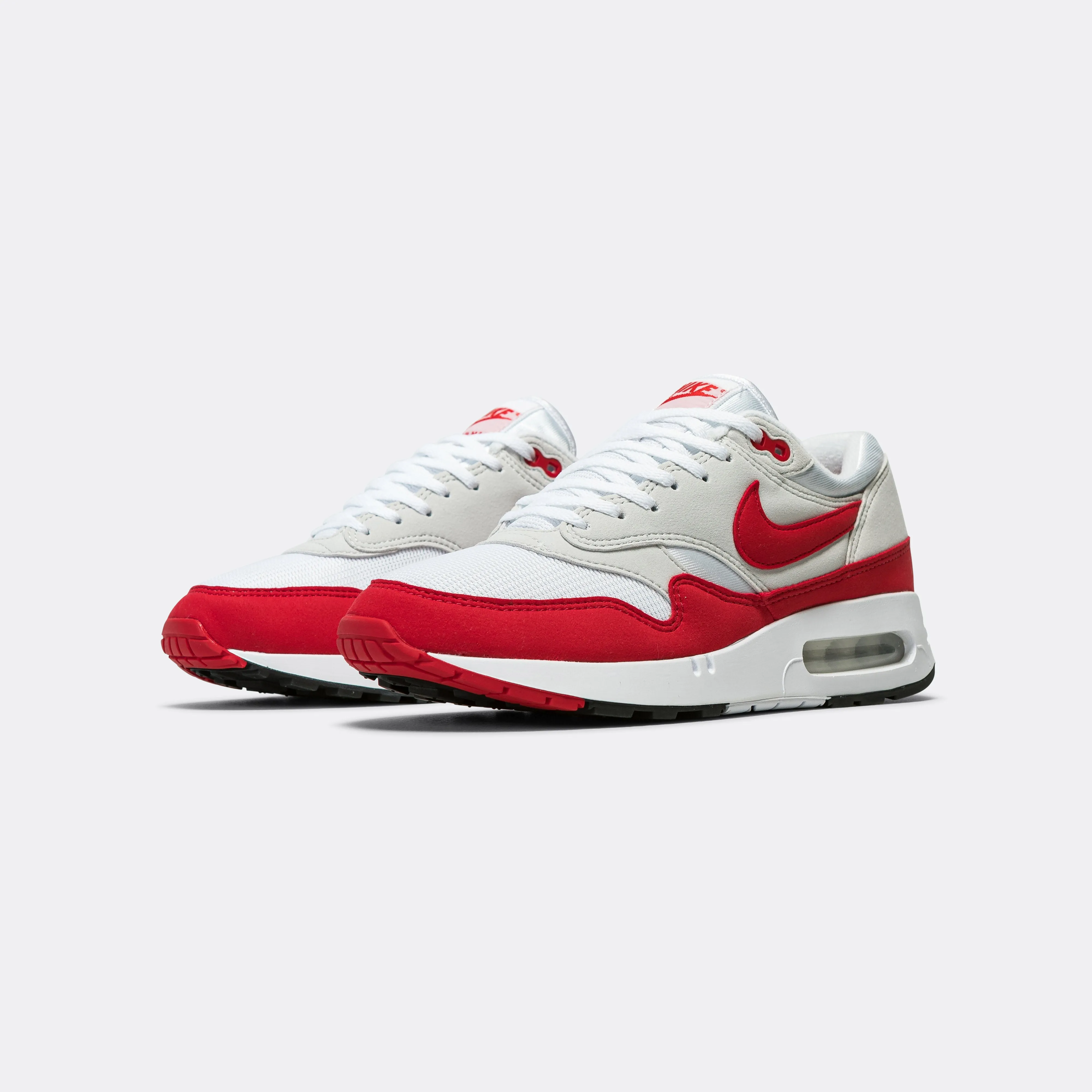 Air Max 1 '86 OG Big Bubble - White/University Red-Lt Neutral Grey