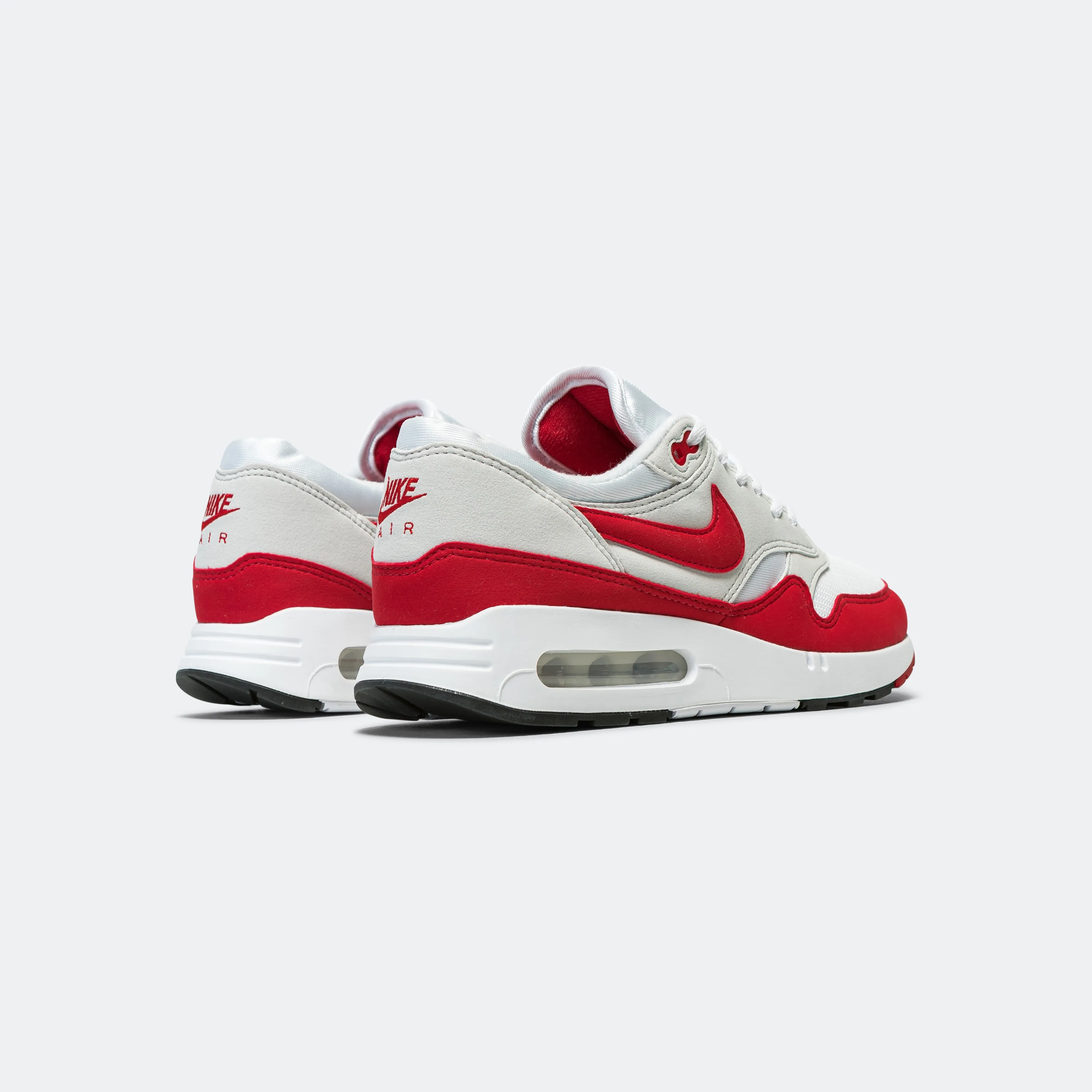 Air Max 1 '86 OG Big Bubble - White/University Red-Lt Neutral Grey