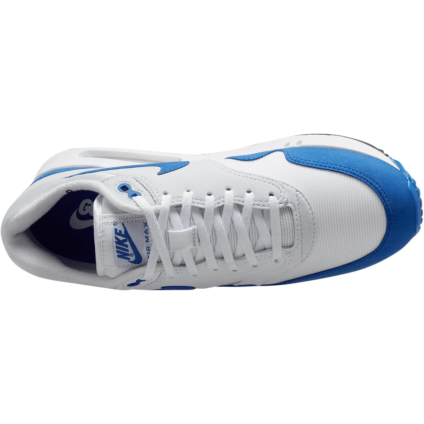 Air Max 1 '86 OG Golf Shoes White/Blue - SS24 - Google SEO result: White and Blue Air Max 1 '86 OG Golf Shoes, SS24 Edition