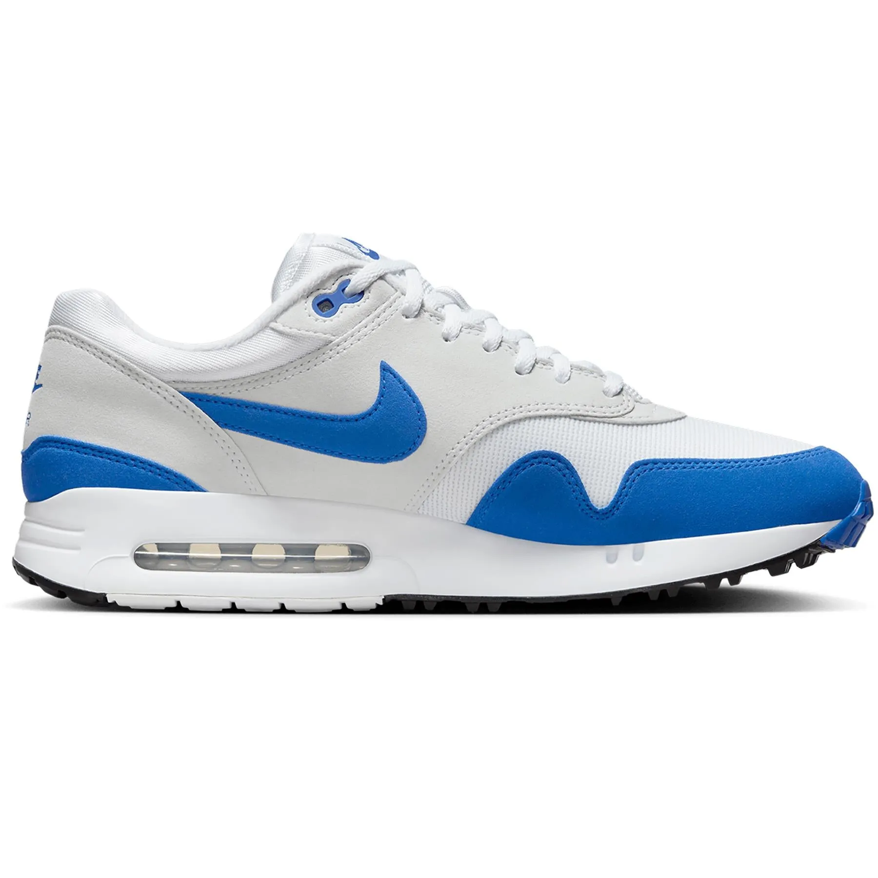 Air Max 1 '86 OG Golf Shoes White/Blue - SS24 - Google SEO result: White and Blue Air Max 1 '86 OG Golf Shoes, SS24 Edition