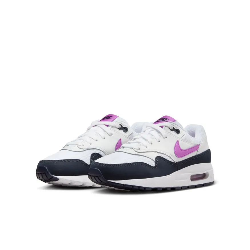 Air Max 1 BG sneakers white/black (model: FQ8360-100)