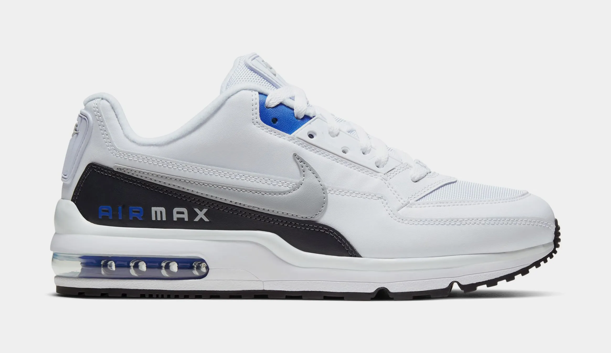 Air Max LTD 3 Men's Shoes in White, Light Smoke Grey, and Game Royal