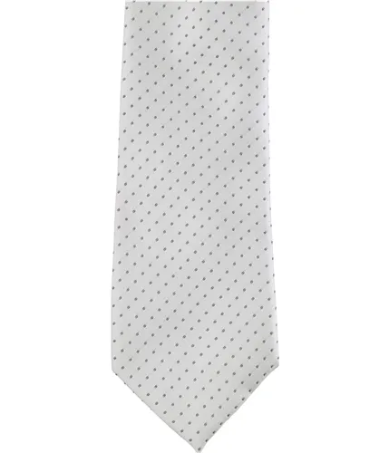 Alfani Mens Pindot With Tie Clip Self-Tied Necktie