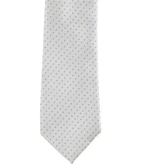 Alfani Mens Pindot With Tie Clip Self-Tied Necktie