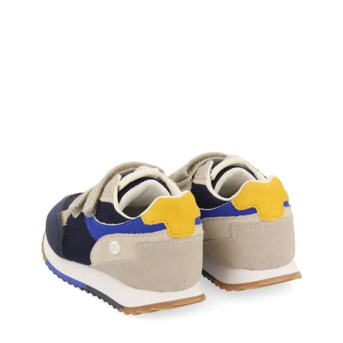 Ambrief boys navy blue retro sneakers