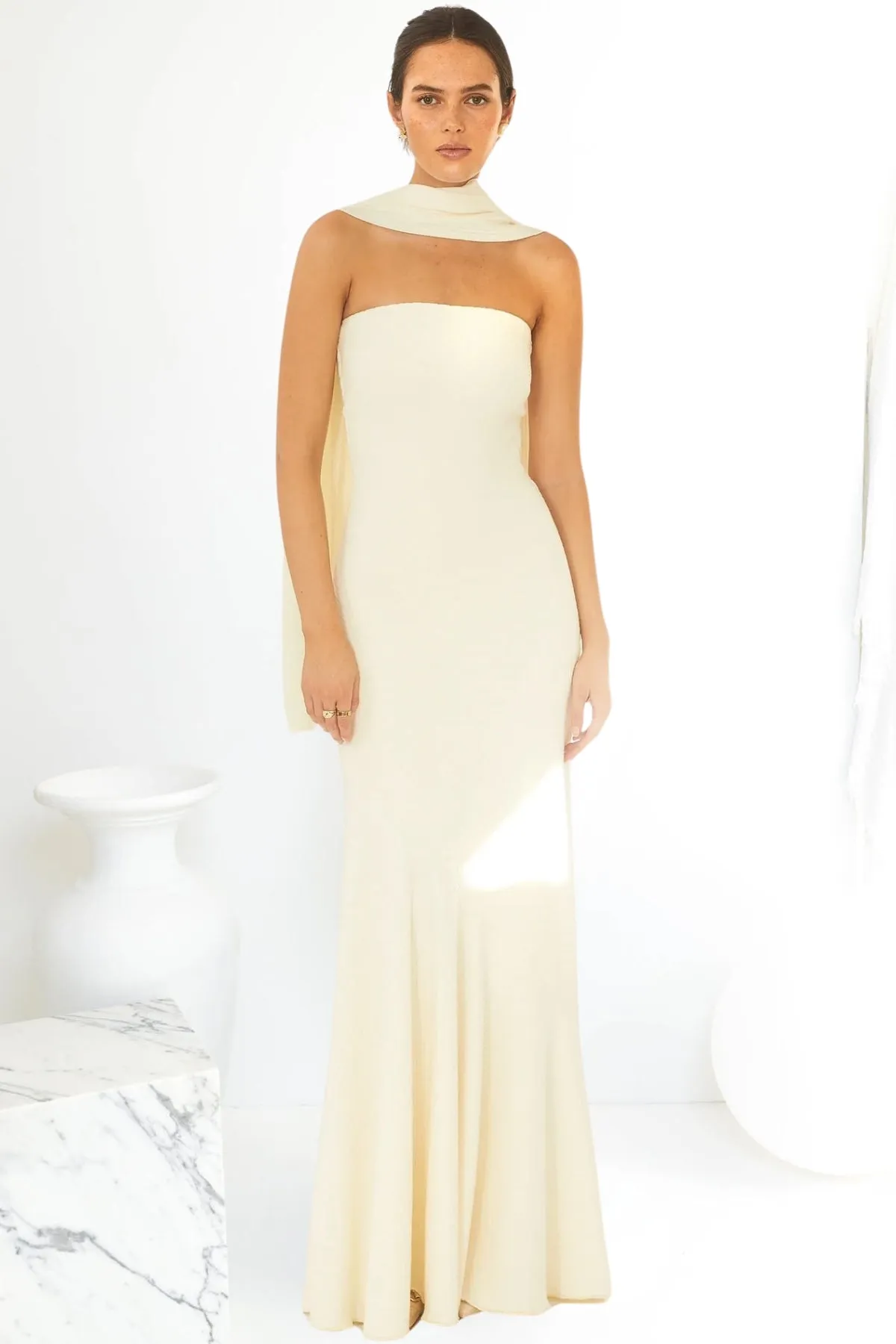 Arcina Ori Juliana Dress - Ivory