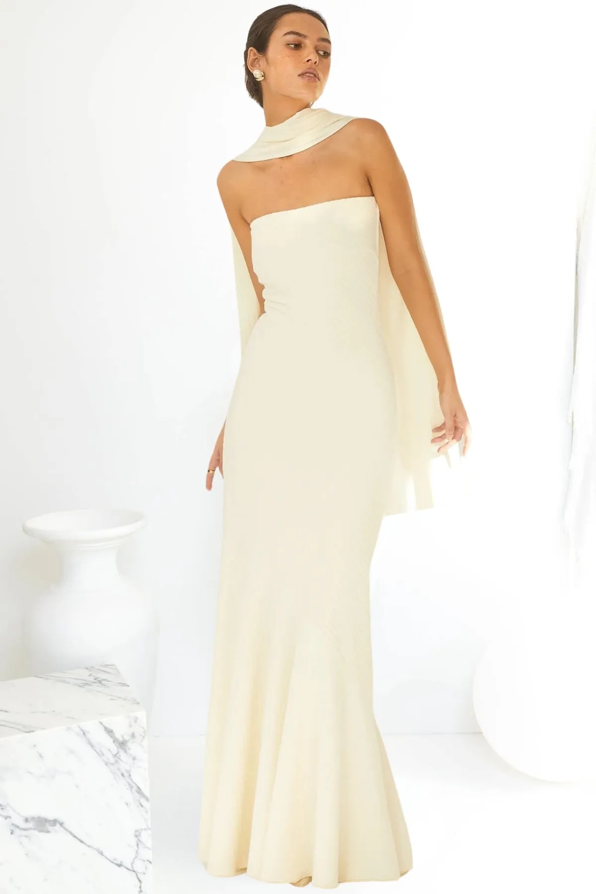 Arcina Ori Juliana Dress - Ivory