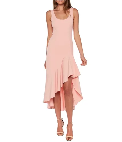 Bardot Womens Ruffle High-Low Dress