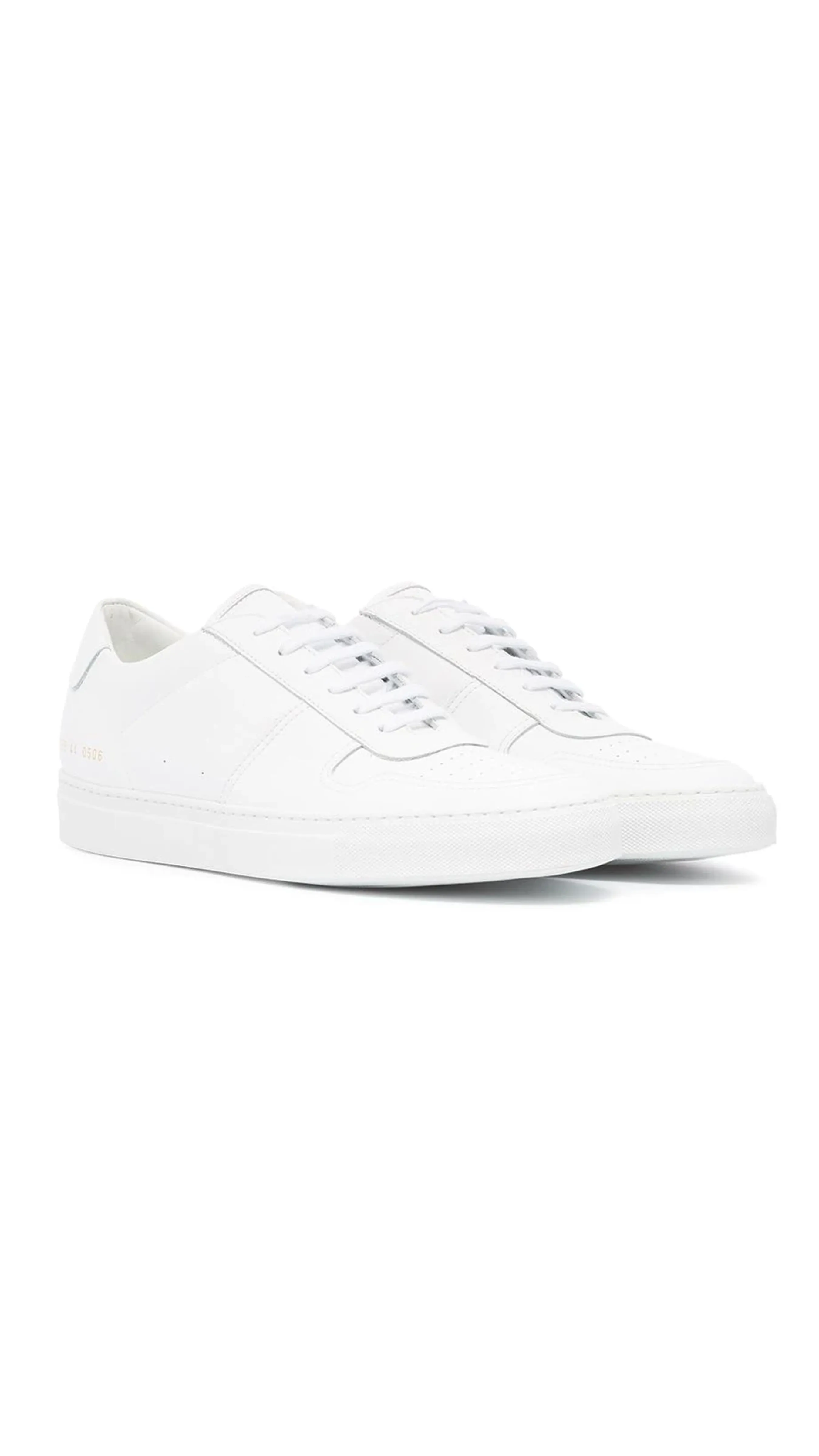 Basketball Low Top Sneakers - White