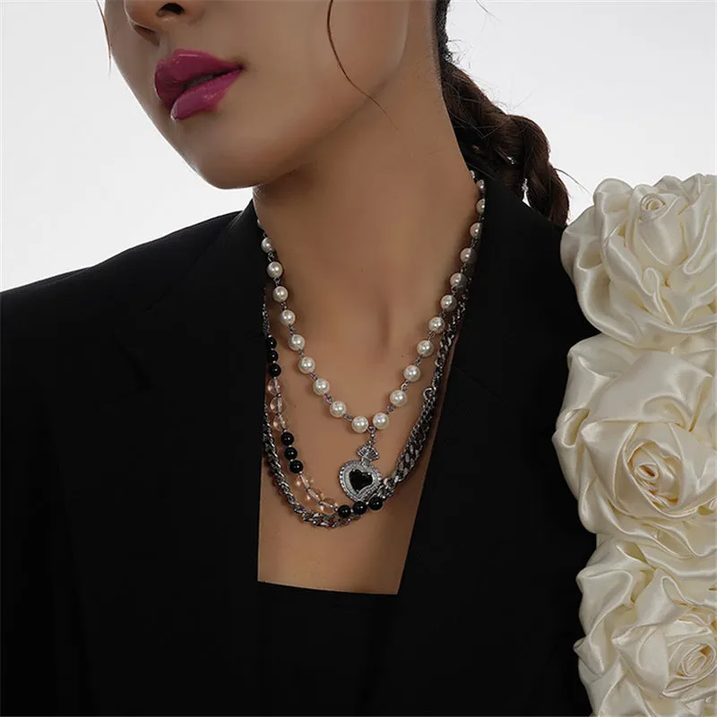 Black Pearl Chain Necklace - Best Price & Quality Guarantee!