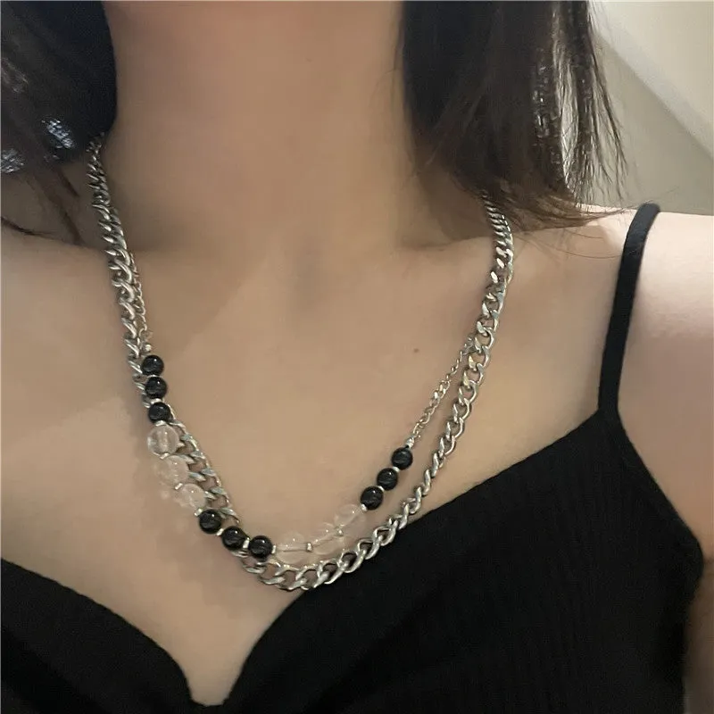 Black Pearl Chain Necklace - Best Price & Quality Guarantee!