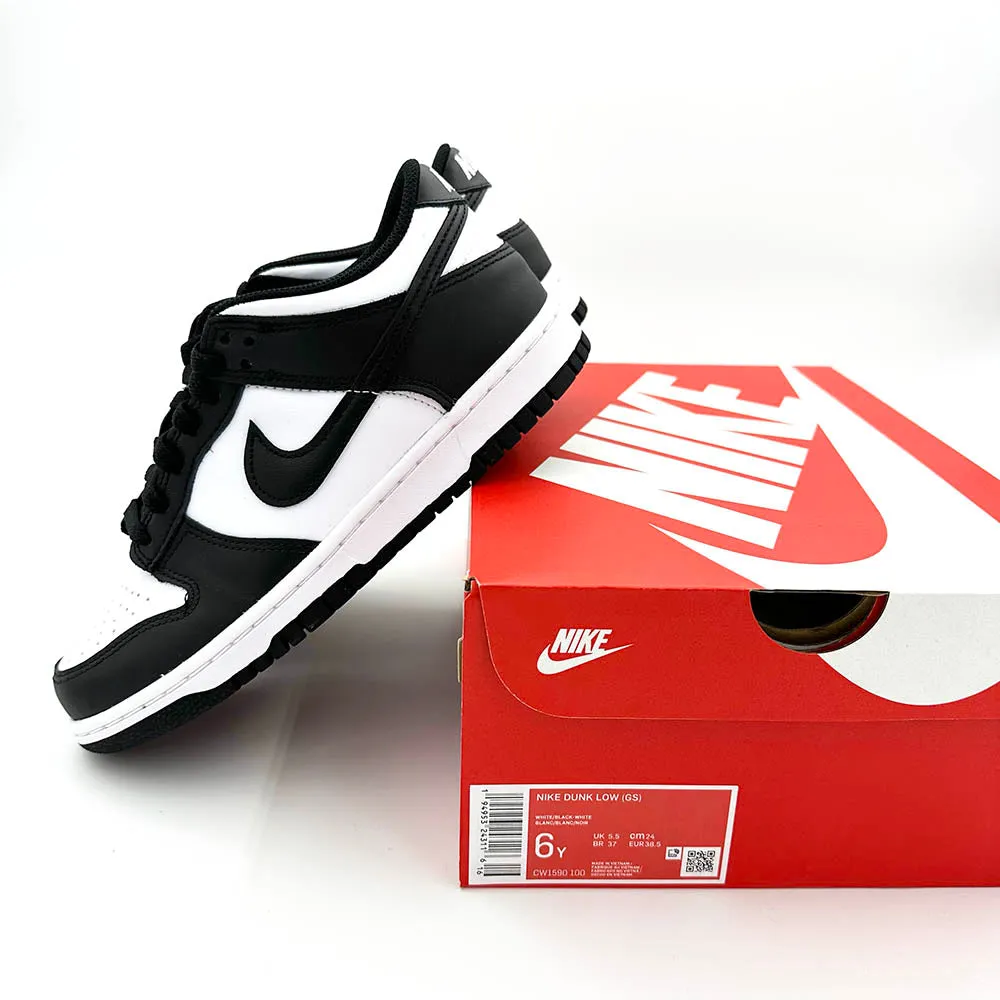 Black White Nike Dunk Low Panda GS | Buy Now