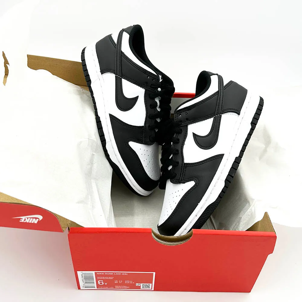 Black White Nike Dunk Low Panda GS | Buy Now