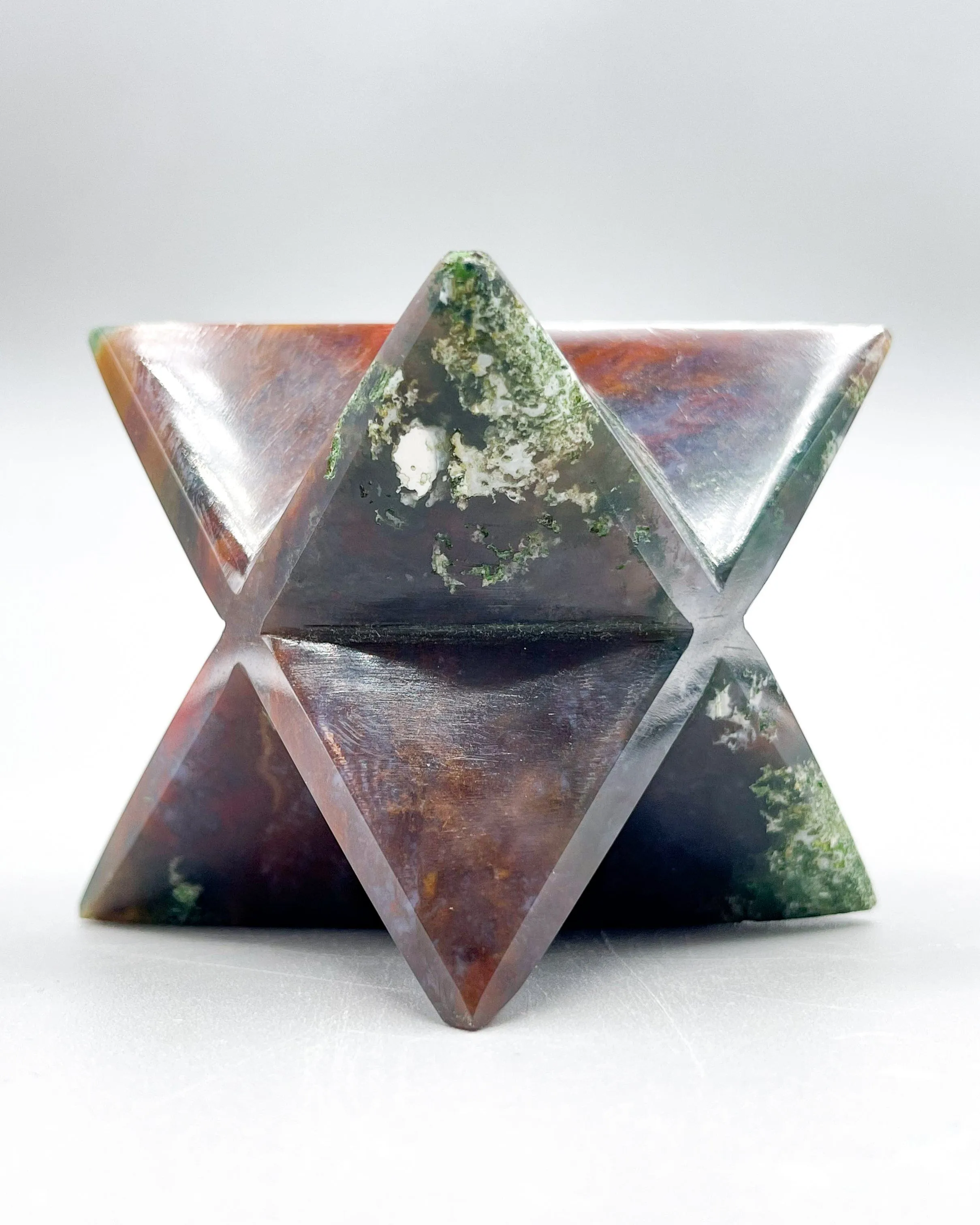 Bloodstone Merkabah Carving: Shop Now for Exquisite Hand-Crafted Bloodstone Merkabah Carvings!