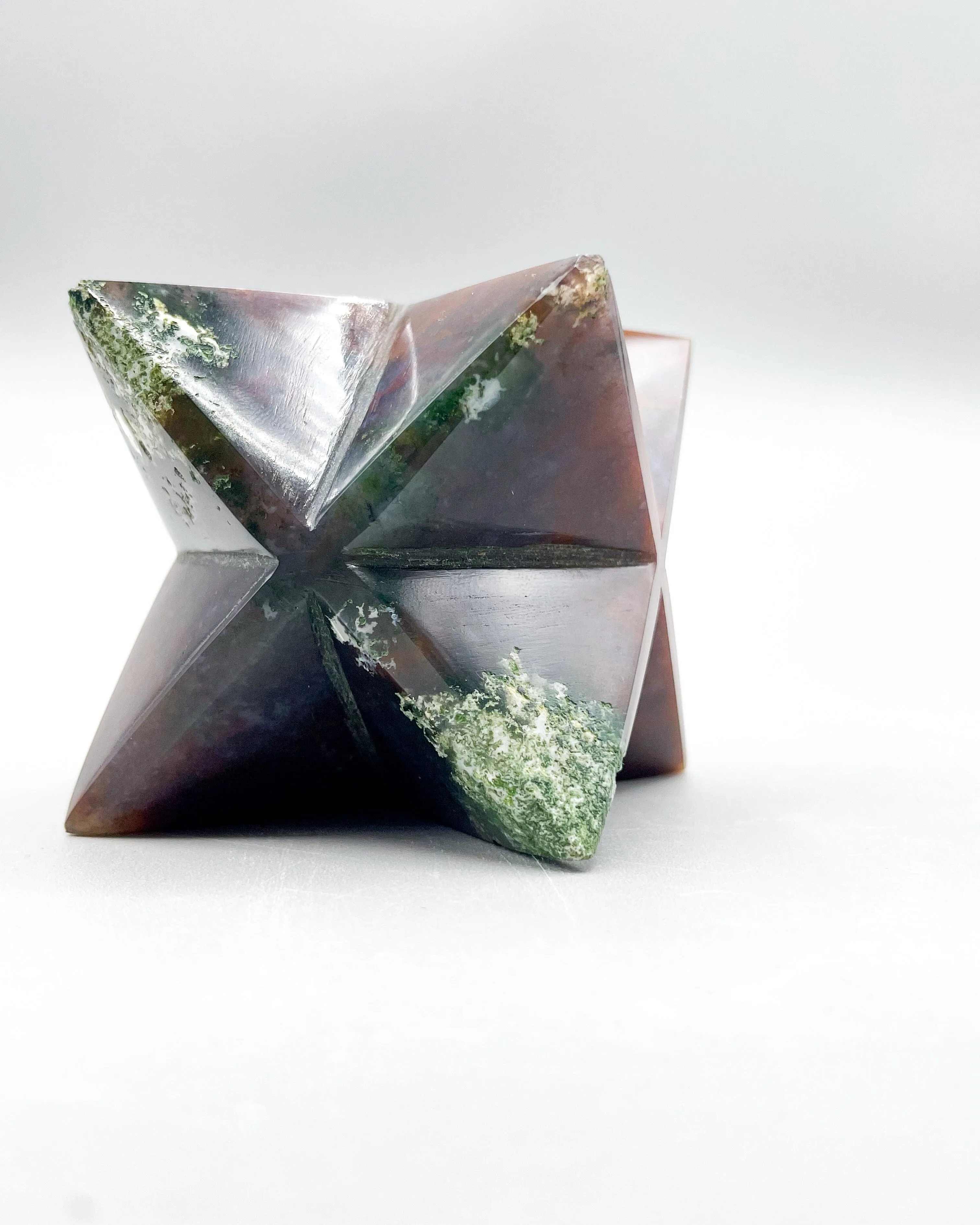 Bloodstone Merkabah Carving: Shop Now for Exquisite Hand-Crafted Bloodstone Merkabah Carvings!