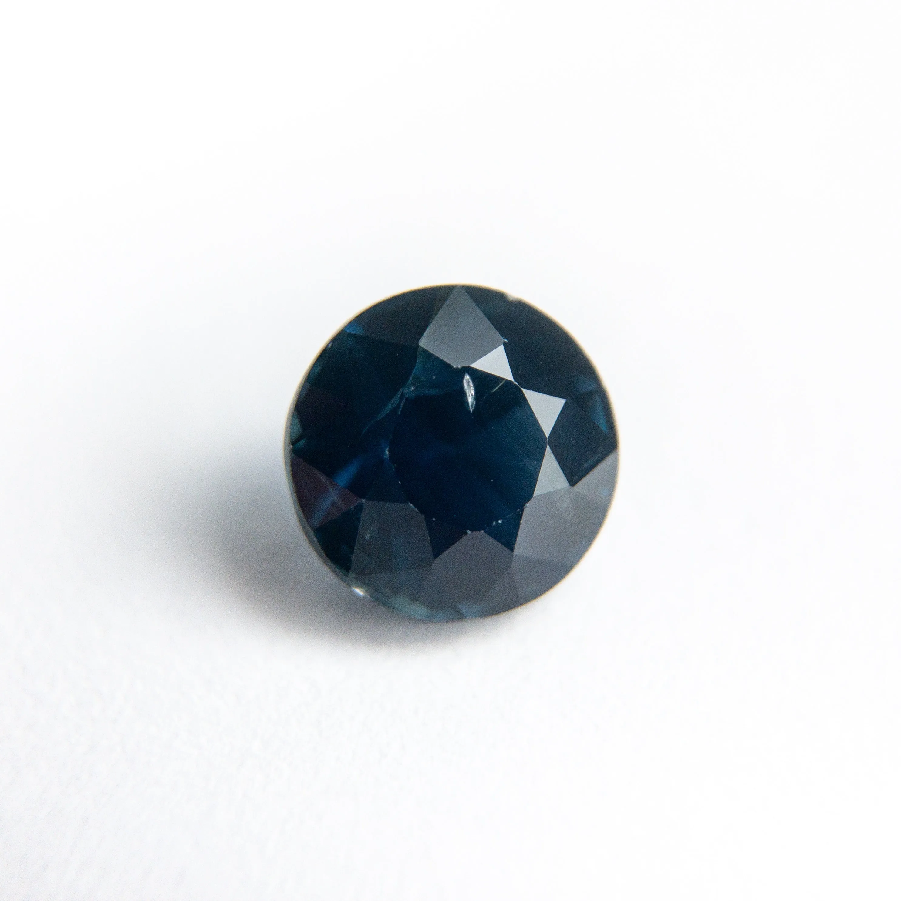 Blue Teal Sapphire - 1.55ct Round