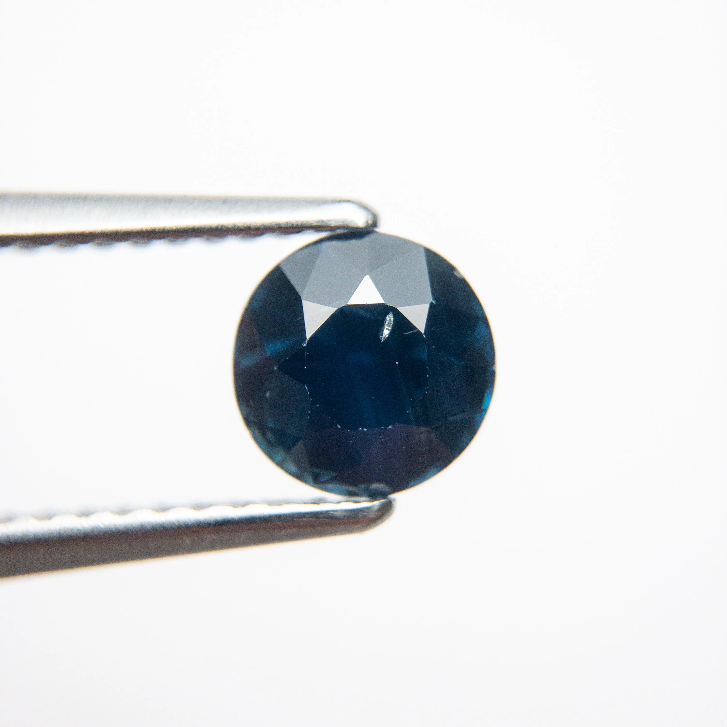 Blue Teal Sapphire - 1.55ct Round