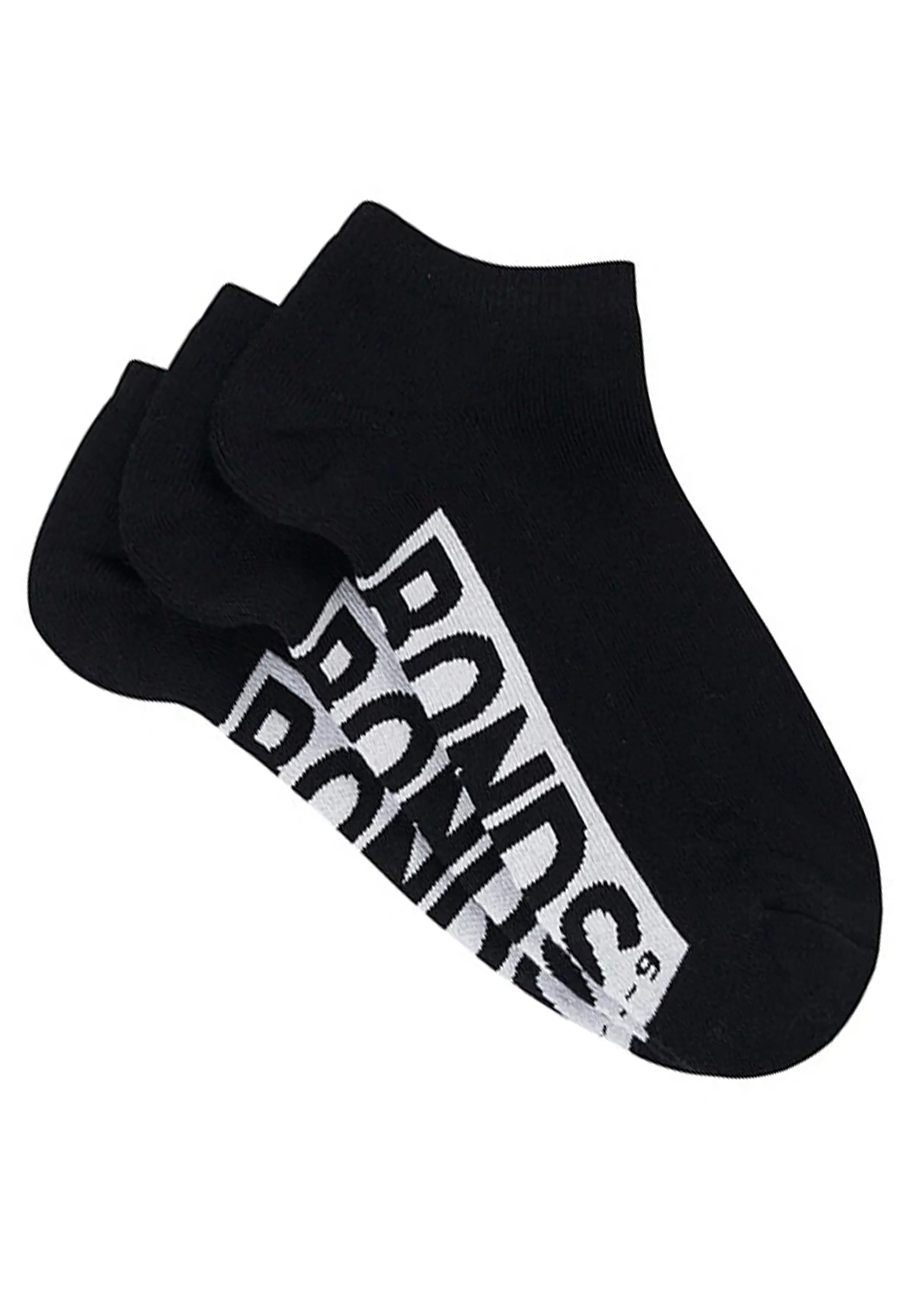 Bonds Low Cut Black Socks 3 Pack - SYAV3G