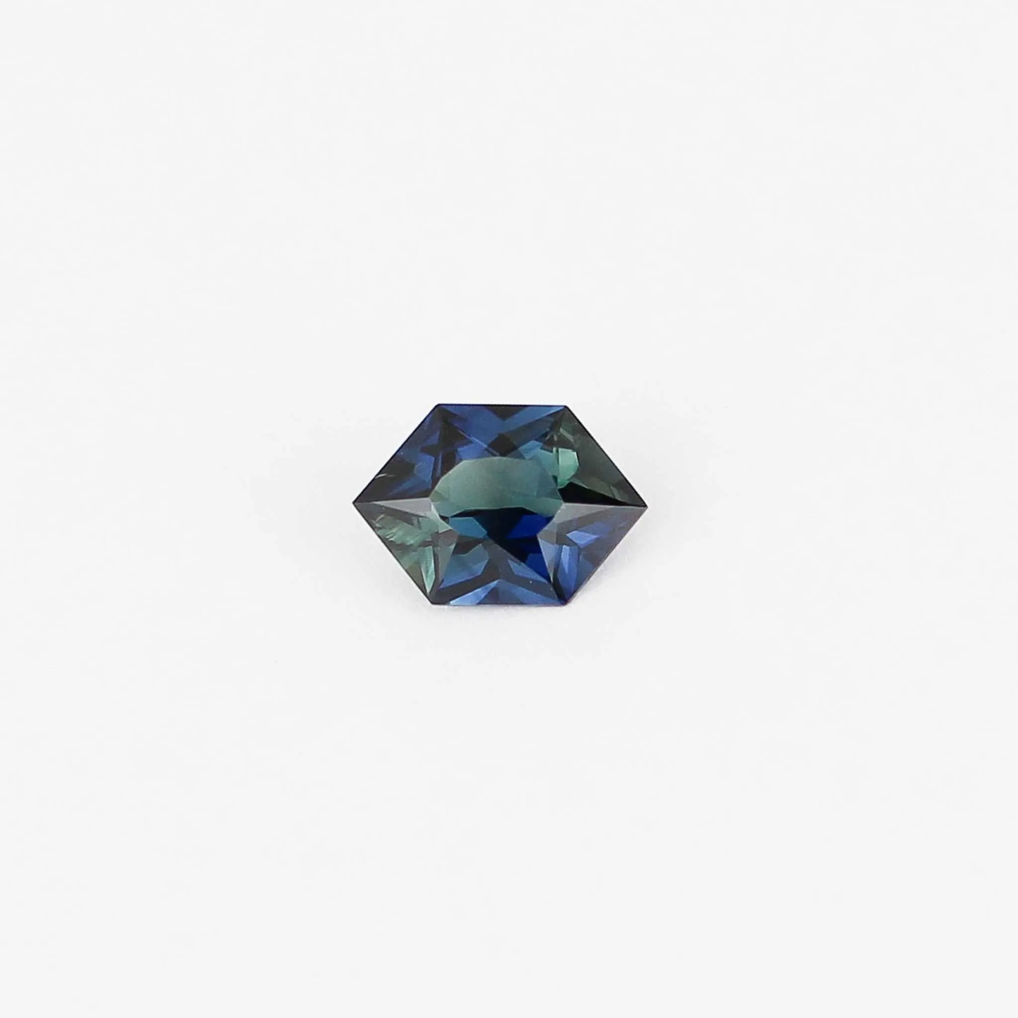 Buy 1.02ct Hexagon Teal Sapphire Online