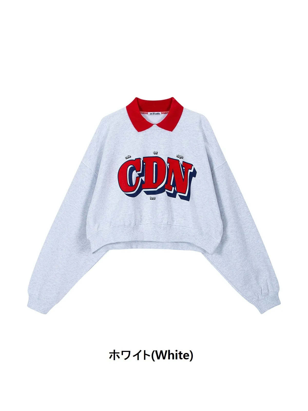 Calie | Lace-up Casual Style Street Style Long Sleeves Cotton Logo - Trendy and Comfortable