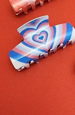 Cartoon Heart Hair Clip