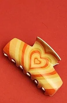 Cartoon Heart Hair Clip