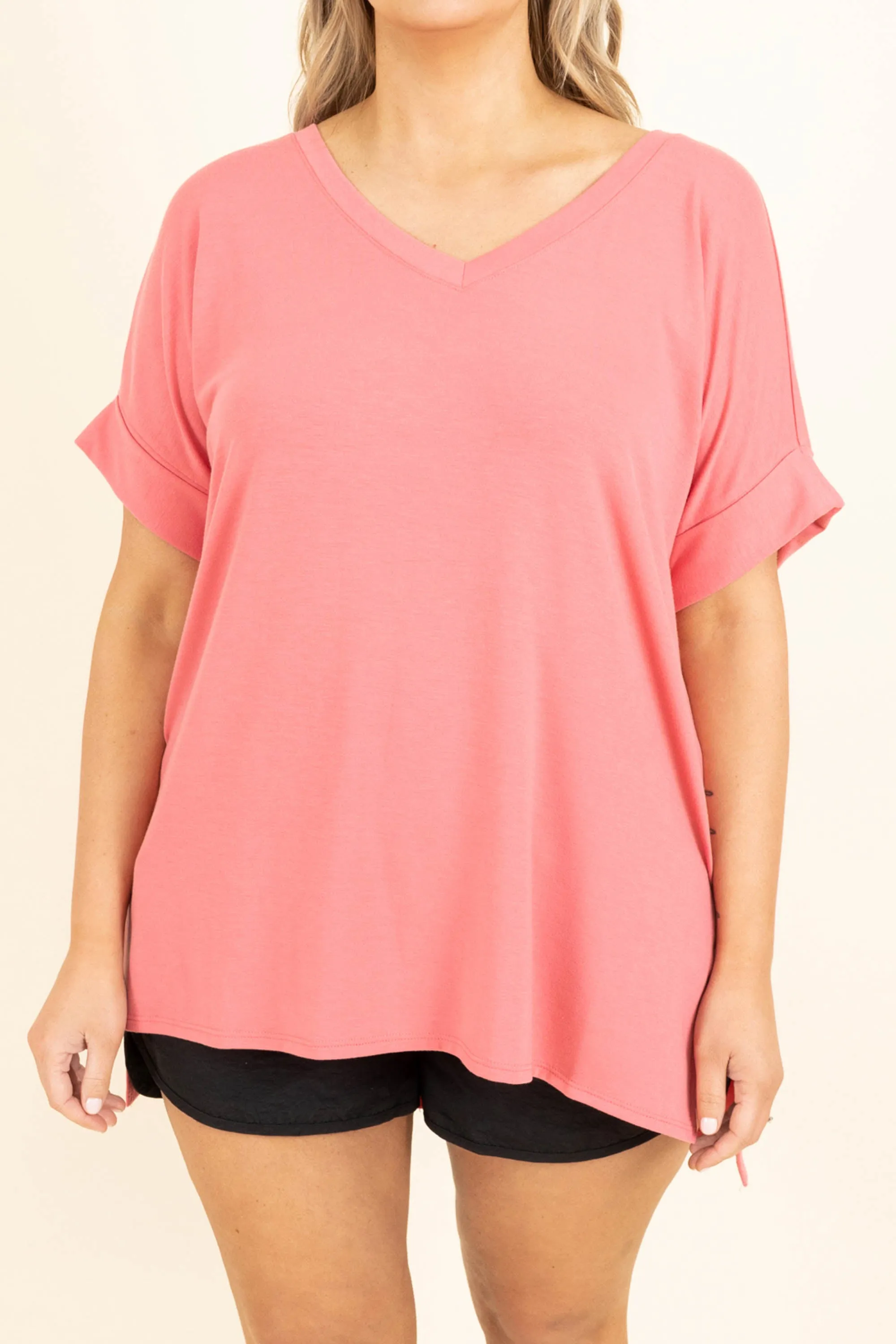 Comfy Travels Top, Desert Rose - Results: Desert Rose Comfy Travels Top.