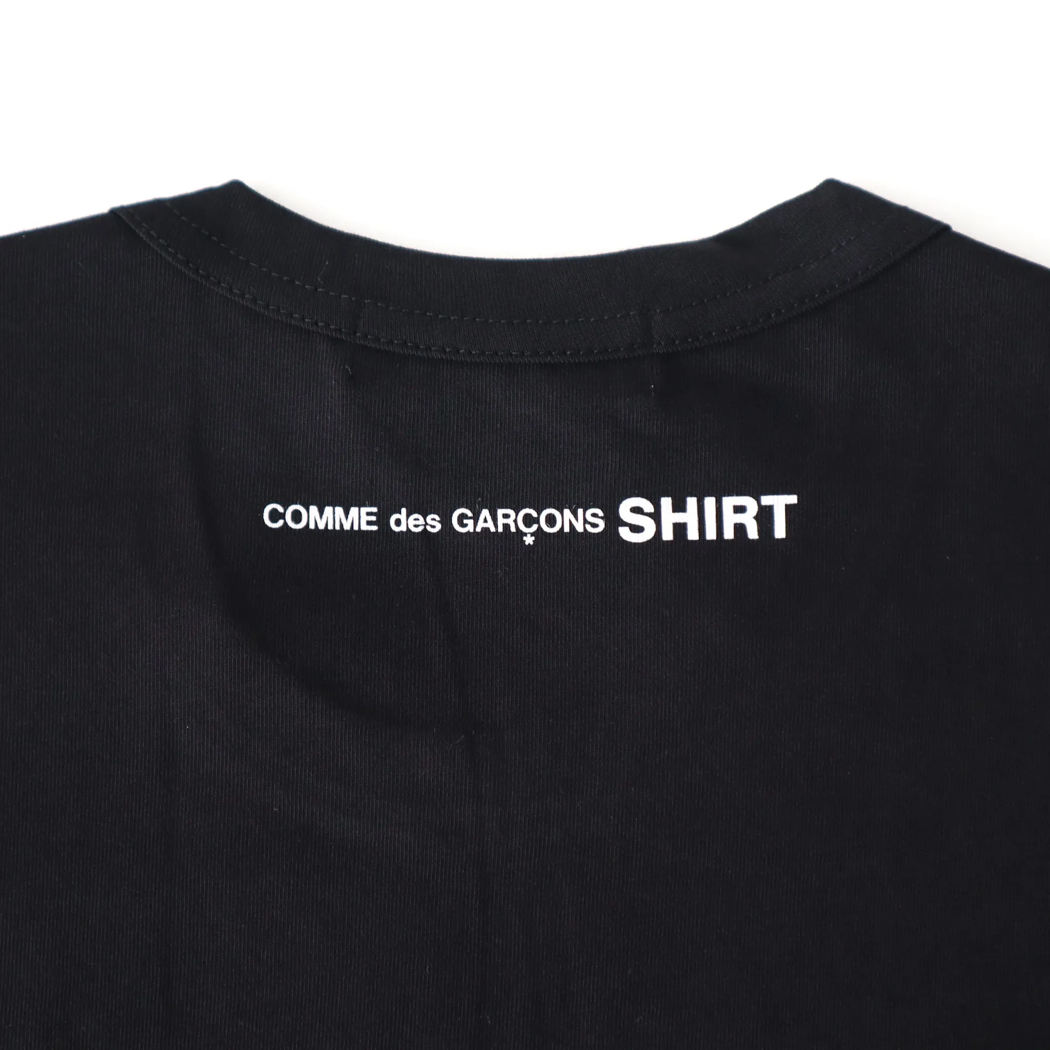 COMME des GARCONS  |Crew Neck Unisex Collaboration Plain Cotton Short Sleeves