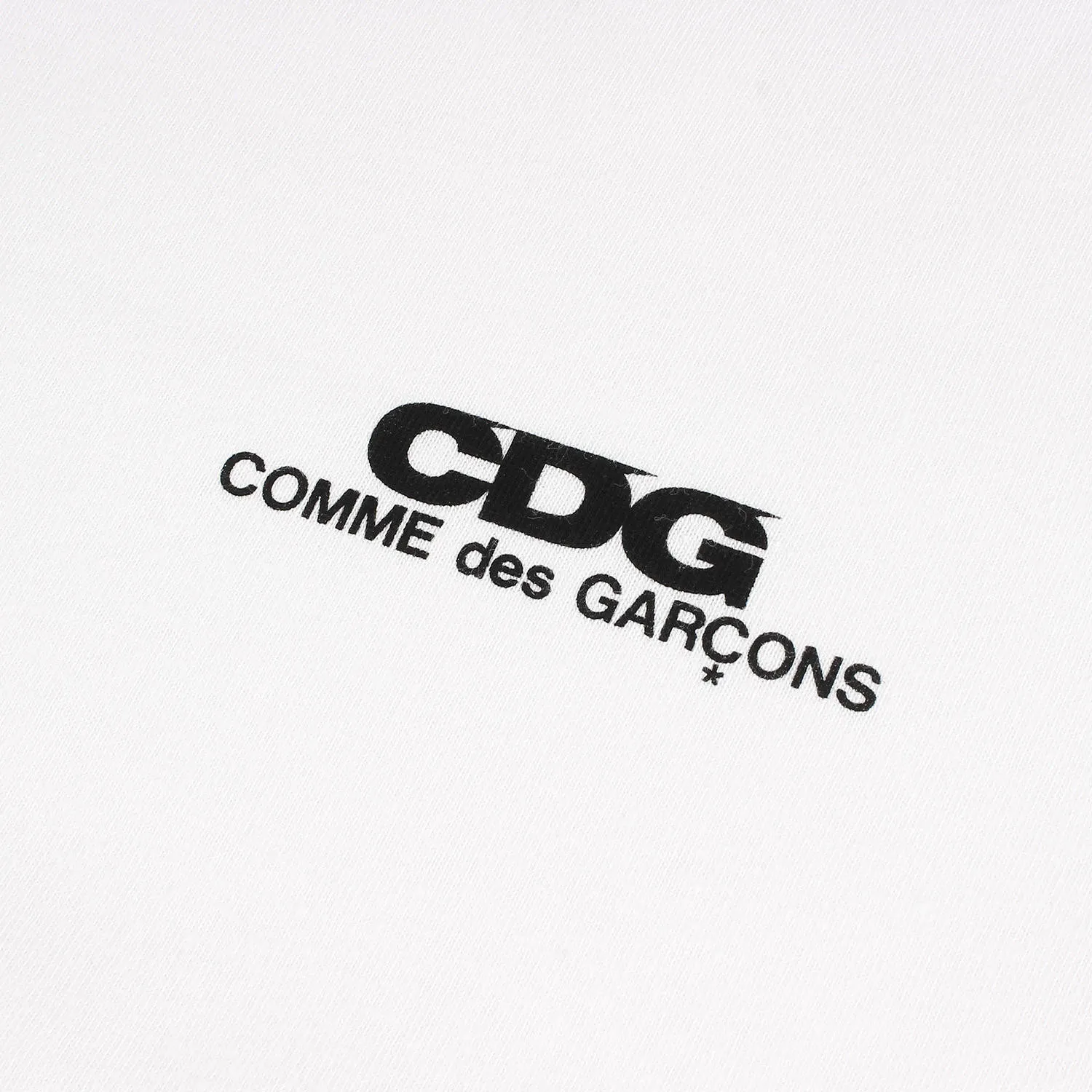 COMME des GARCONS  |Crew Neck Unisex Street Style Cotton Short Sleeves Logo