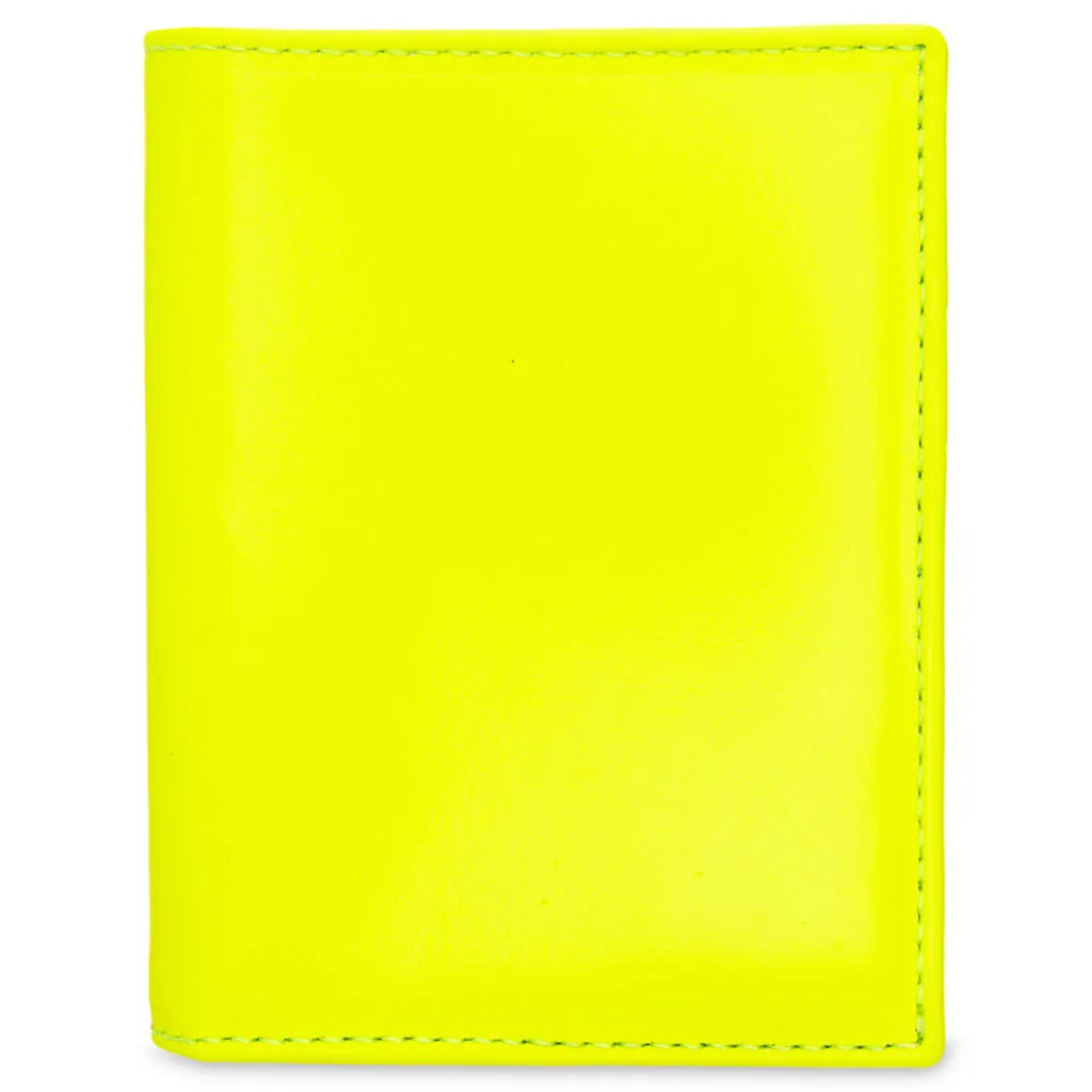 Comme des Garcons Super Fluo Wallet - Yellow/Light Orange