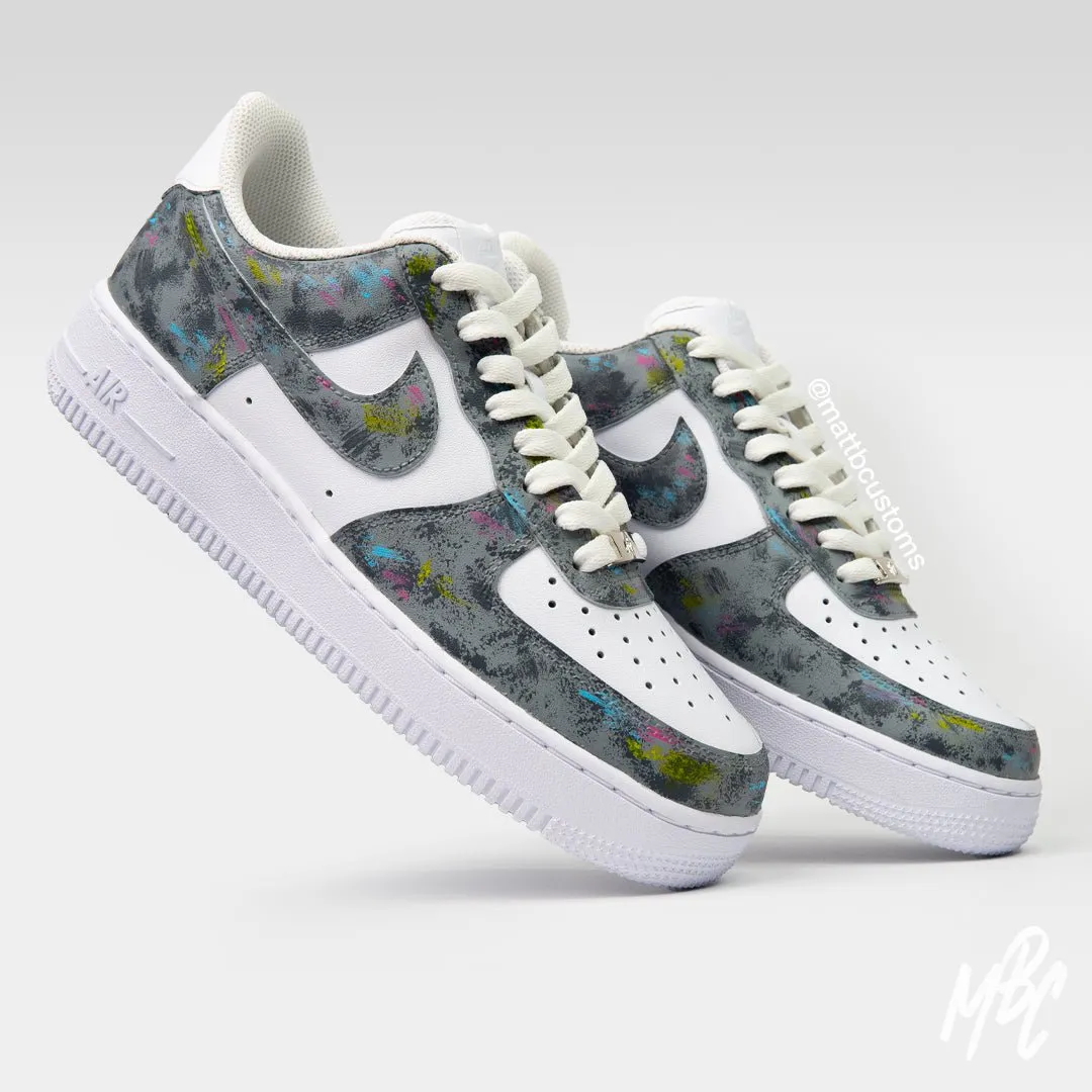 Concrete Air Force 1 Custom Shoes: A Perfect Blend of Style and Durability