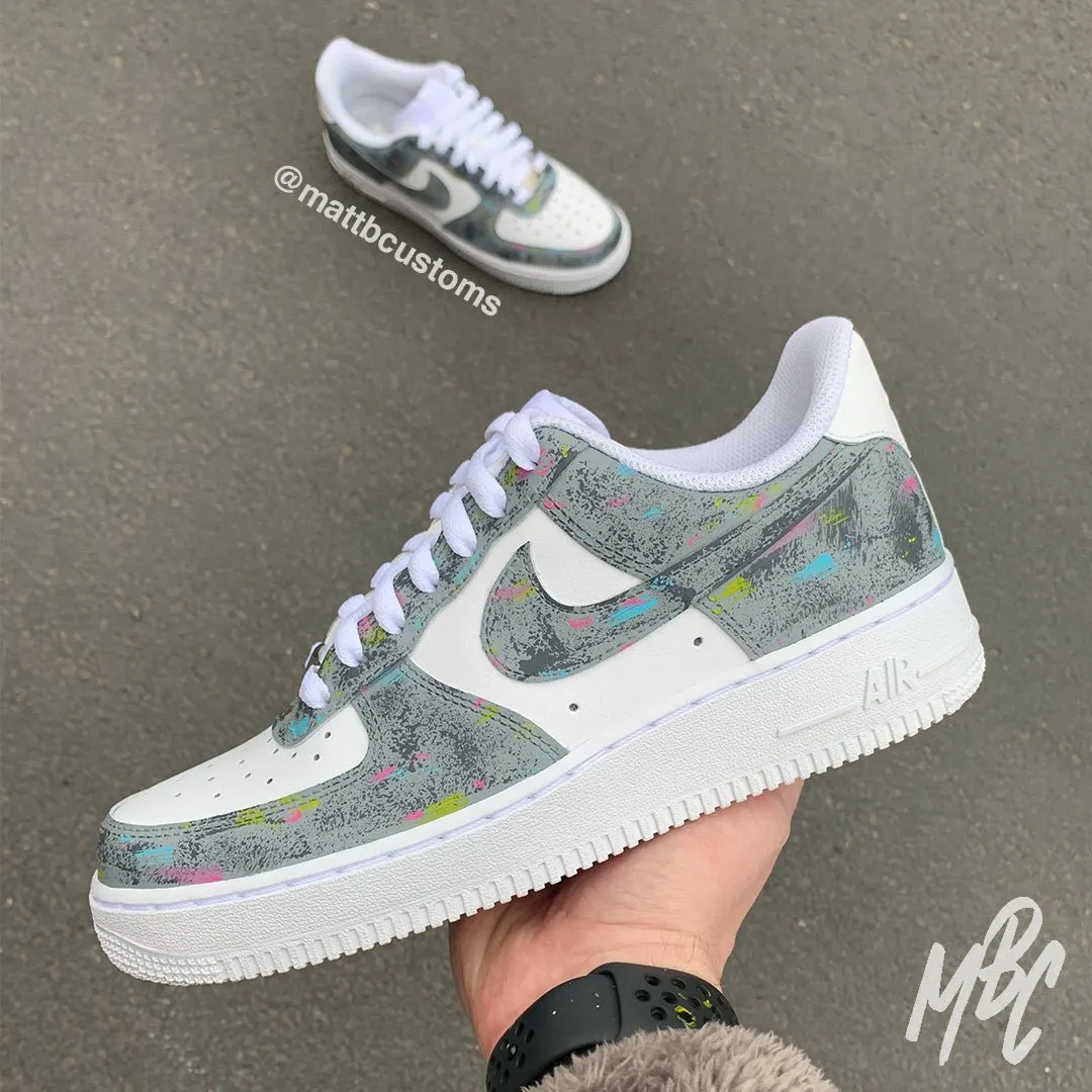 Concrete Air Force 1 Custom Shoes: A Perfect Blend of Style and Durability