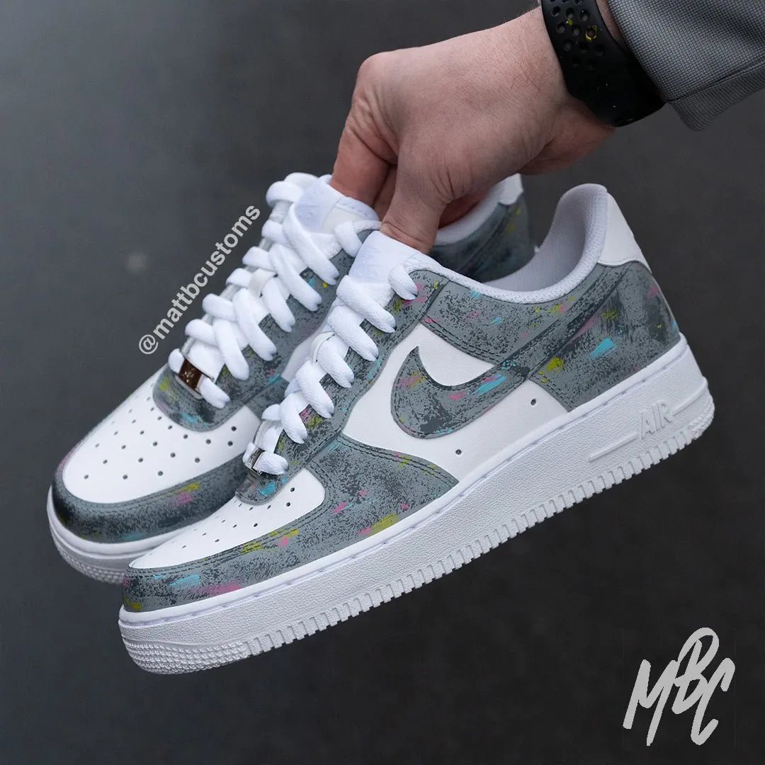 Concrete Air Force 1 Custom Shoes: A Perfect Blend of Style and Durability