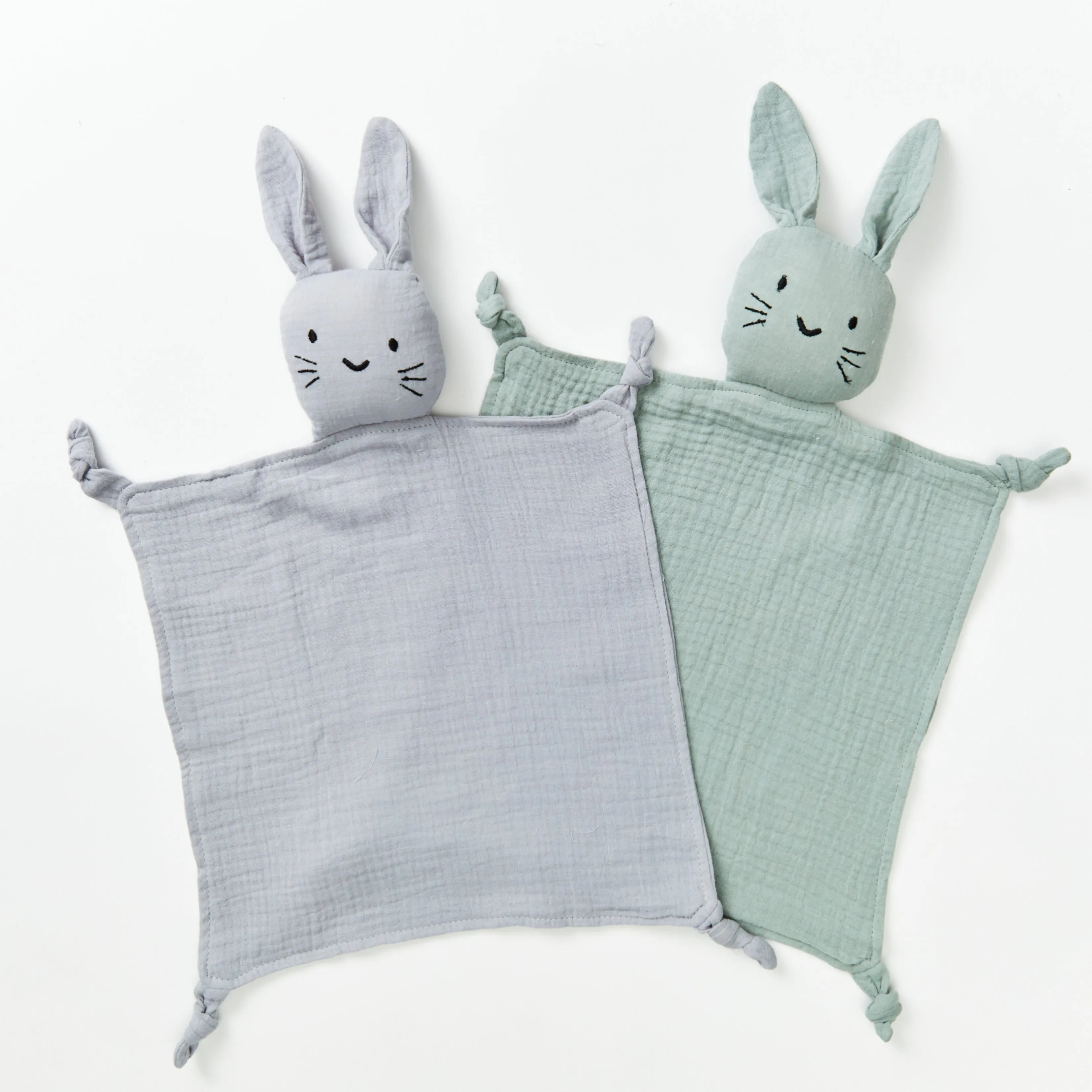 Cotton Baby Comforter | Thumper The Bunny | Turquoise