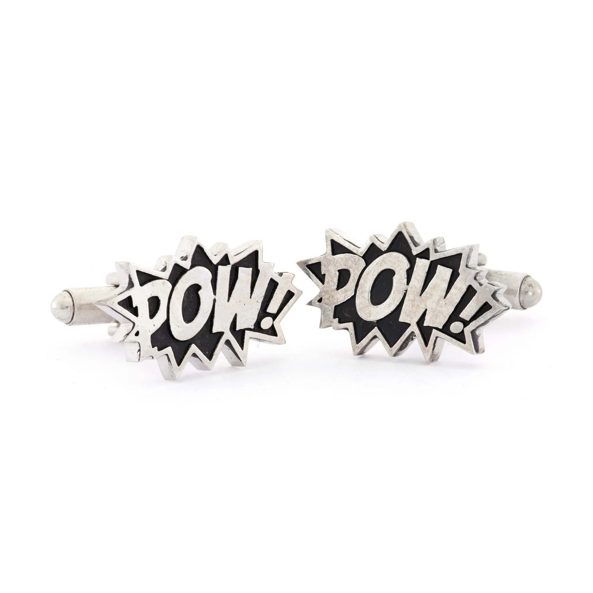 Cufflinks with Pow Design