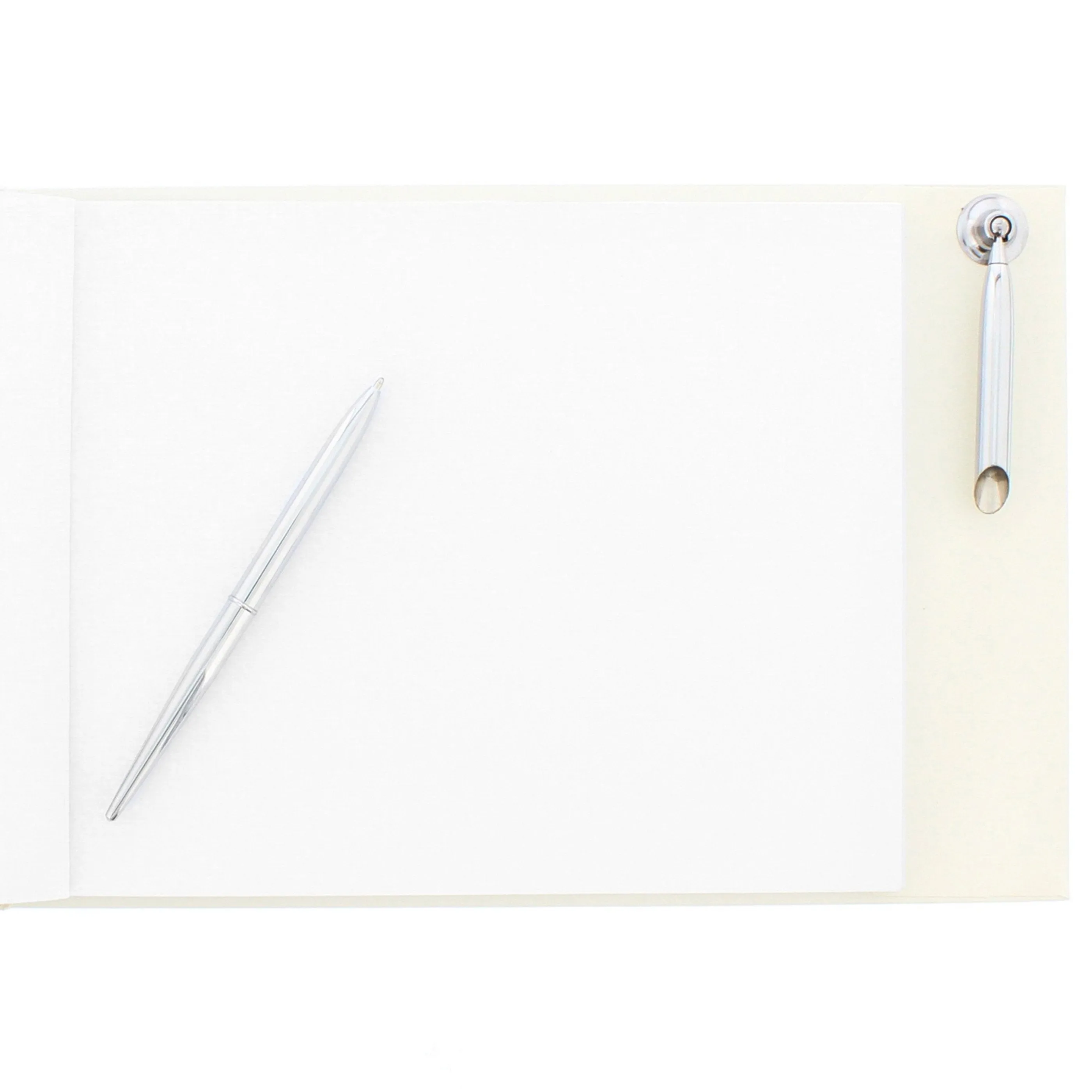 Custom Church Design Hardcover Guest Book & Pen