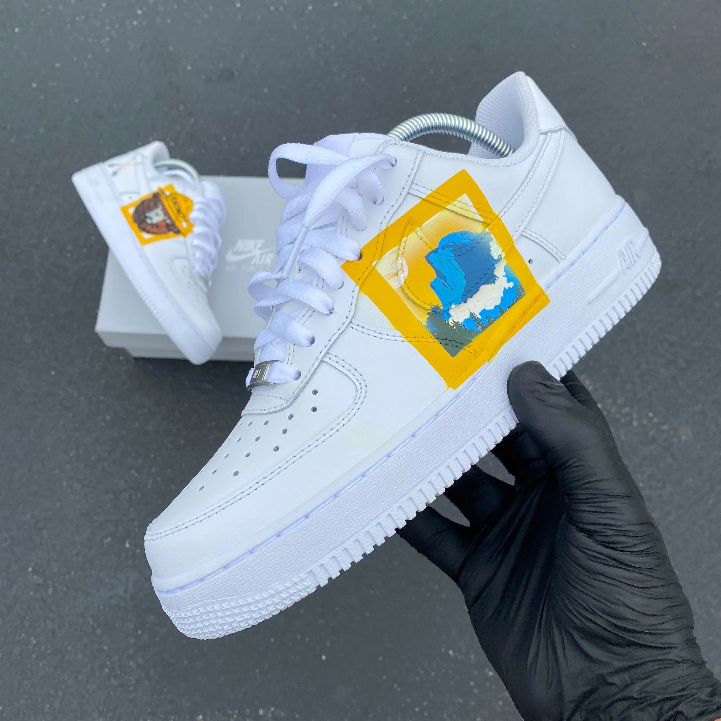 Custom Hand Painted Smokey the Bear Nike Air Force 1 - Ultimate Guide | Buy Now