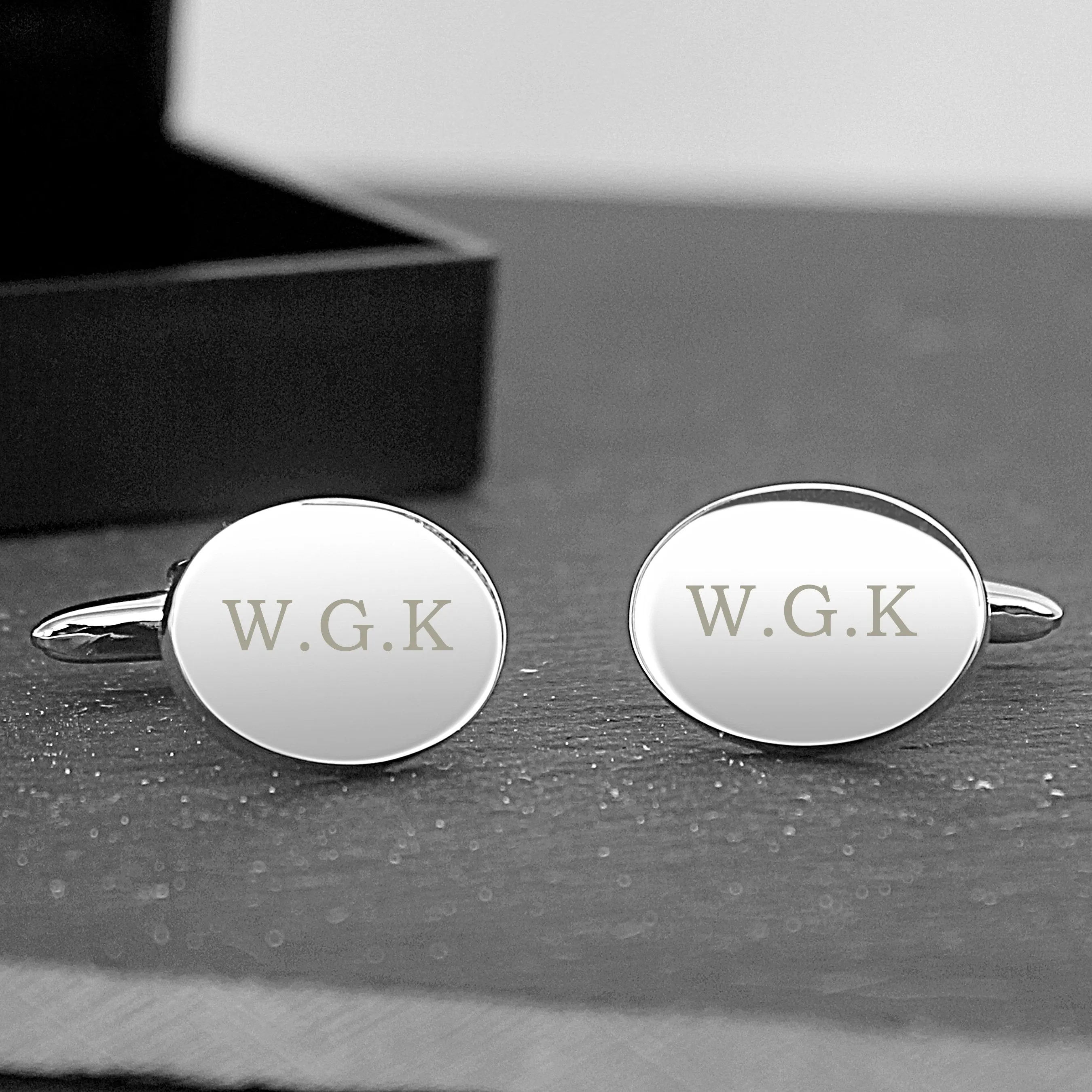 Custom Oval Cufflinks