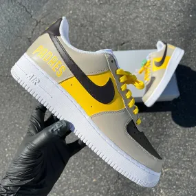 Custom San Diego Padres Nike Air Force 1 - Hand Painted