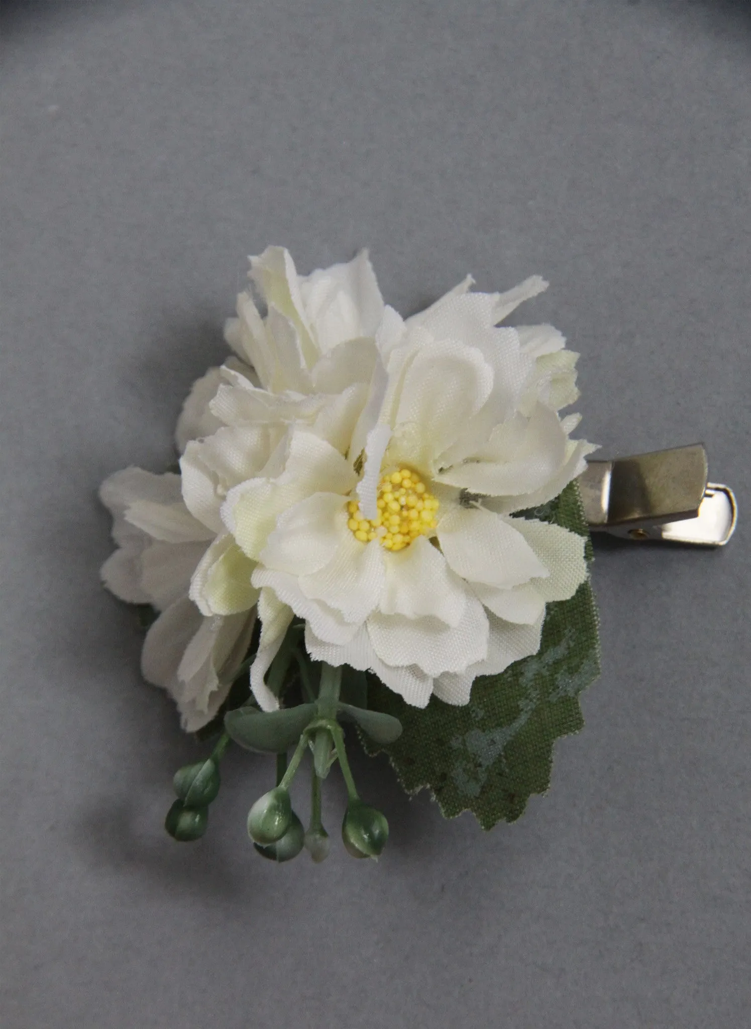 Delphine Flower Hair Clip for Girls