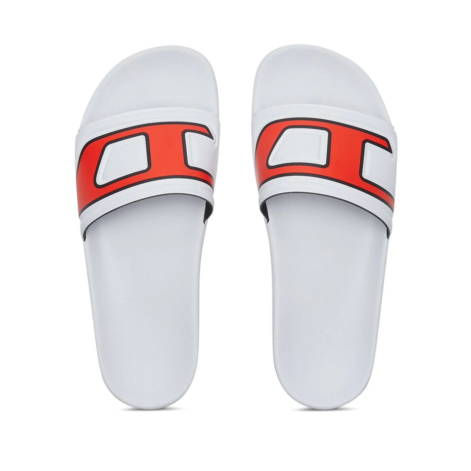 Diesel Men's Sa-Mayemi D Sandals in Red/White