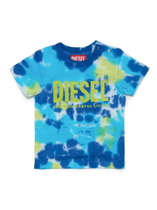 Diesel T-Shirt Colorful Blue