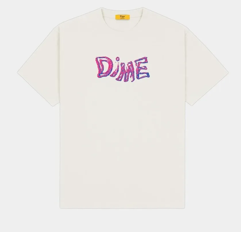 Dime  |Crew Neck Unisex Street Style Cotton Short Sleeves Logo