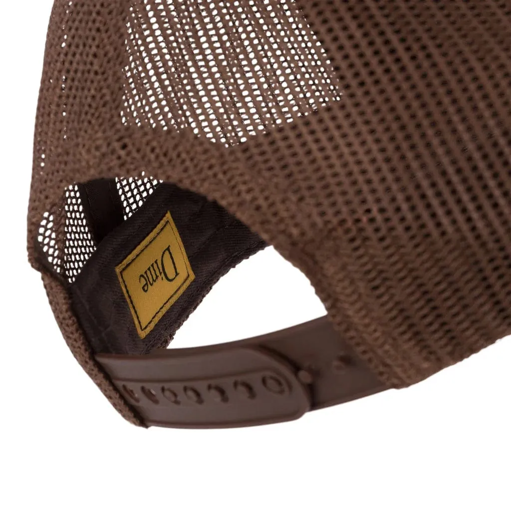 Dime MTL Classic Duo Trucker Cap Brown