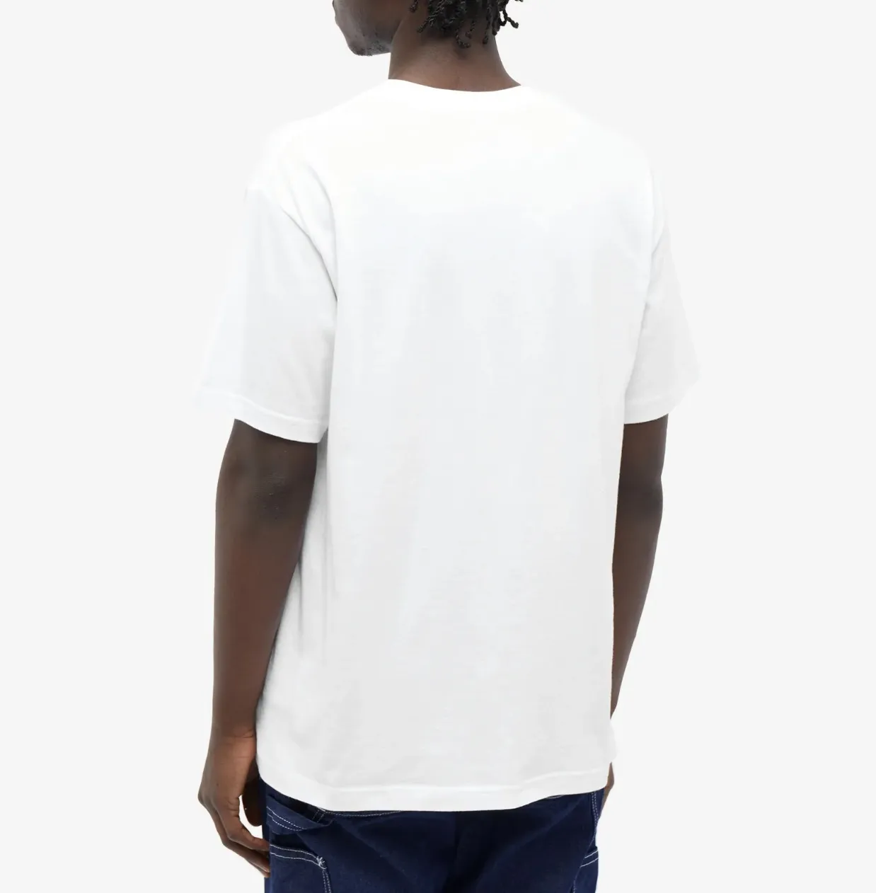 Dime  |Street Style U-Neck Plain Short Sleeves Logo Skater Style