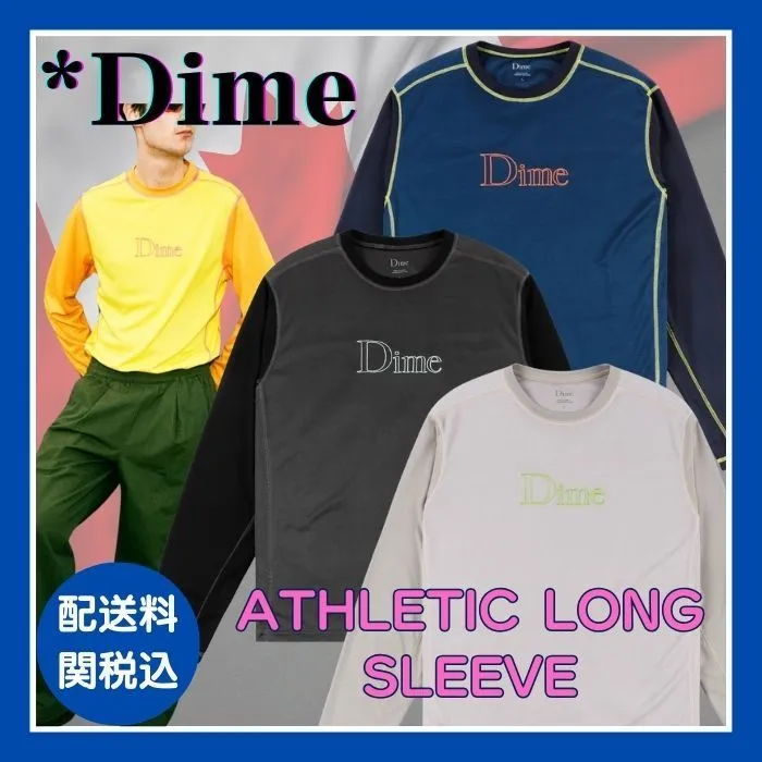 Dime  |Unisex Street Style Cotton Short Sleeves Logo Skater Style