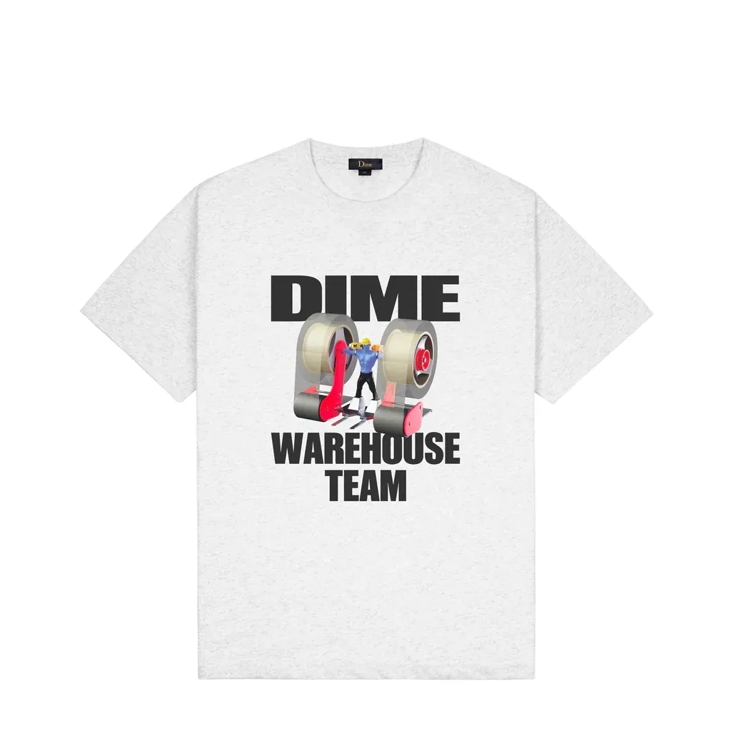 Dime  |Unisex Street Style Plain Cotton Short Sleeves Logo